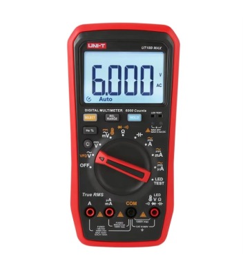 UNI-T UT15B MAX/UT17B MAX/UT18B MAX 数字手持式万用表 真有效值