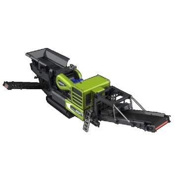 MESDA J10H 主要移动式颚式破碎机是为顾客和操作者而设计的移动式破碎机