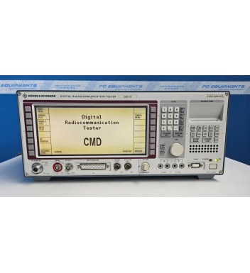 1 件二手 R&S 罗德与施瓦茨 CMD55 数字无线电通信测试仪 + 附加选项