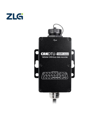 ZLG CANDTU-100R-mini单通道CAN总线数据记录器16GB实时车辆/工业记录器